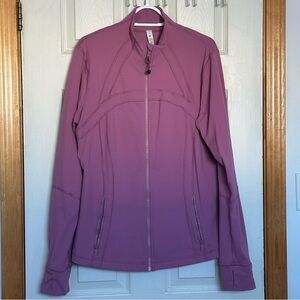 Ladies size 16 Lululemon Velvet Dust Full-Zip Define Luon Jacket
